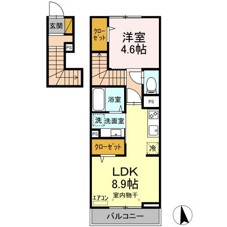 ウインドウ　ウィンドの間取り