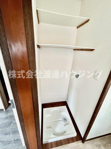 豊中市三国１丁目の一戸建ての設備|室内洗濯機置場