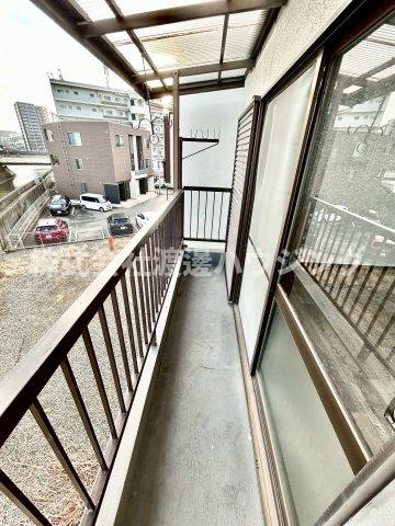 豊中市三国１丁目の一戸建てのバルコニー