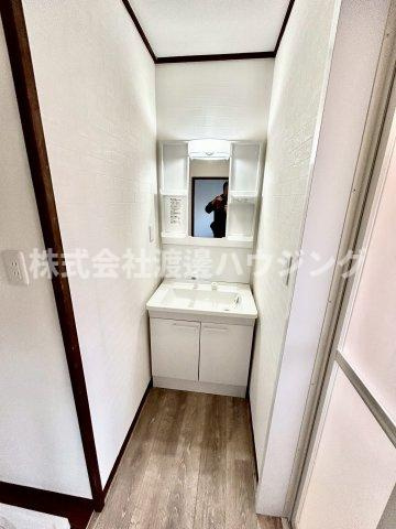 豊中市三国１丁目の一戸建ての玄関