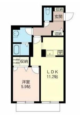 グレースⅡの間取り