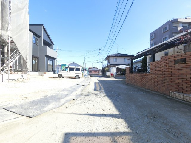佐賀市大財6丁目1期2号棟の前面道路含む現地写真|前面道路含む現地写真です