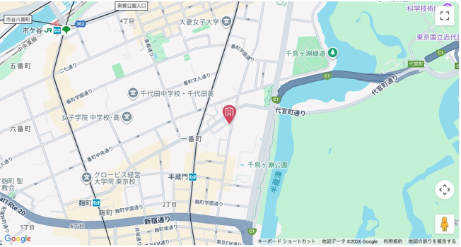 【地図】 | ★仲介手数料半額★カーサ一番町(SOHO利用可能）