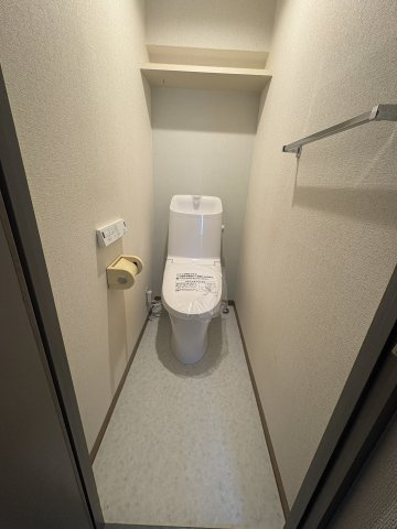 レヂオンス大里4階角３LDKのトイレ