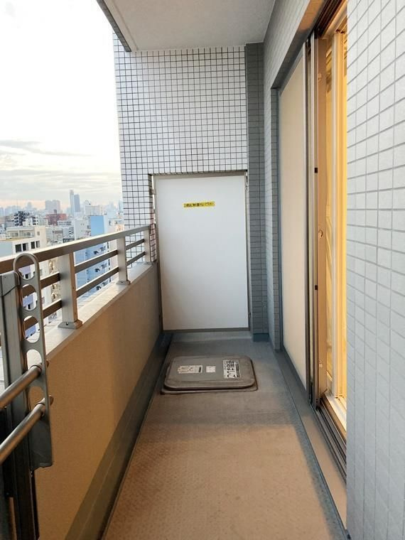 パークホームズ隅田桜橋のバルコニー