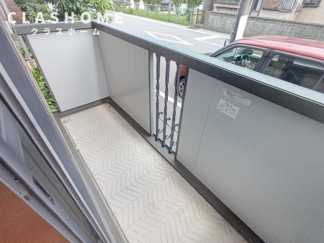 ネオフォレストFのバルコニー|同物件の別部屋になります。