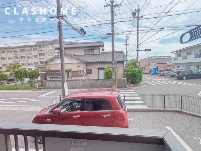 ネオフォレストFの展望|同物件の別部屋になります。