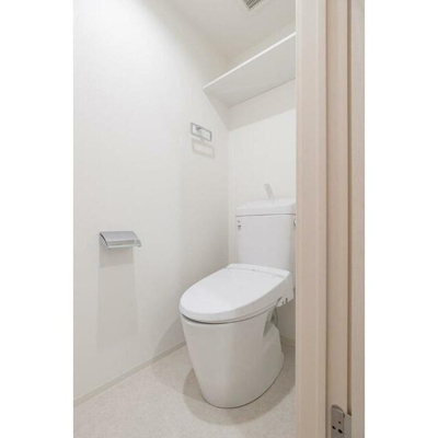 【トイレ】 | エルタスコート桜台 | 温水洗浄便座。