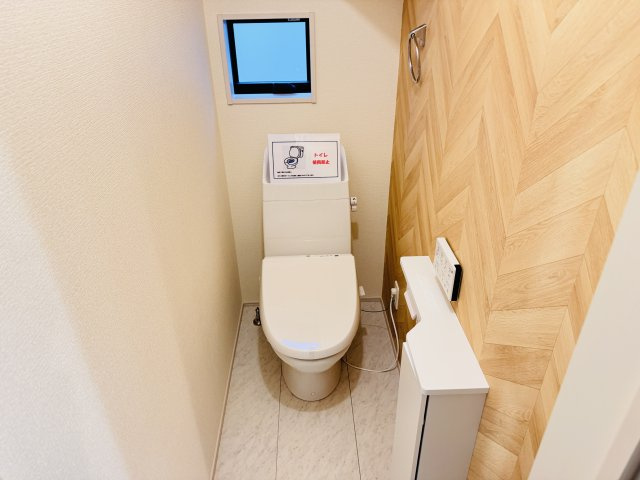 松戸市千駄堀新築戸建【寒風台小学校：10分】のその他|温水洗浄暖房便座つきトイレ