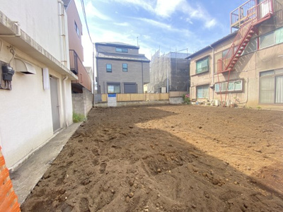 【前面道路含む現地写真】 | 西荻窪第三期2区画 | 平坦地