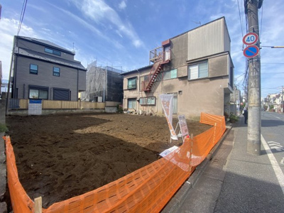 【前面道路含む現地写真】 | 西荻窪第三期2区画 | 日当たり良好