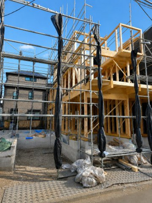 【外観】 | 新築戸建　西荻窪第三期2棟 | 現地にて建物の大きさや開放感をご体感いただけます