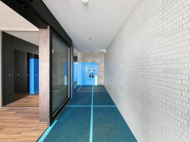 Luck Fieldのロビー