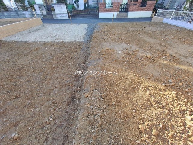 入間市宮前町・全2棟　新築一戸建　1号棟の区画図|【全2棟・1号棟】カースペース並列2台。