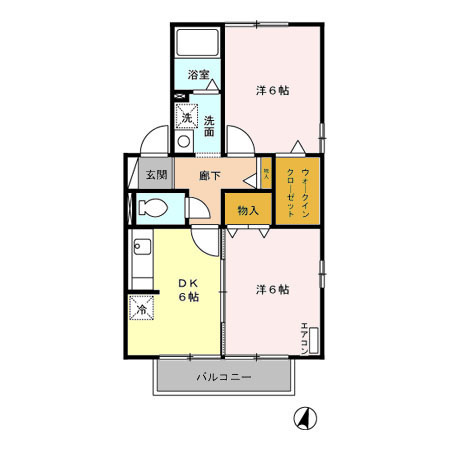 シャルール Ⅰ・Ⅱ・Ⅲの間取り