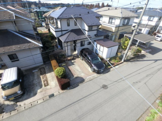 【前面道路含む現地写真】 | 八街市山田台　中古戸建