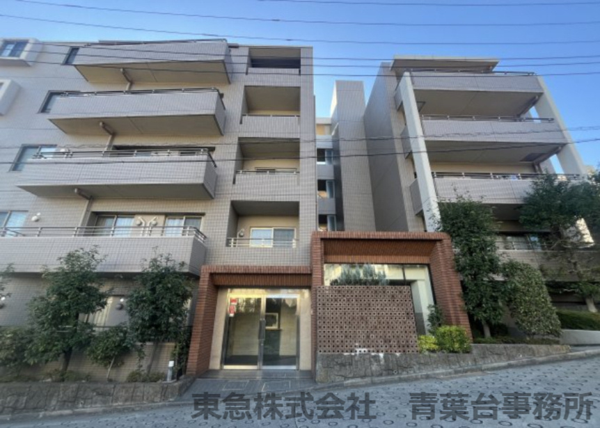 ヒルズ市が尾ブライトステージの外観|東急田園都市線「江田」駅から徒歩8分　住宅街のマンションです。