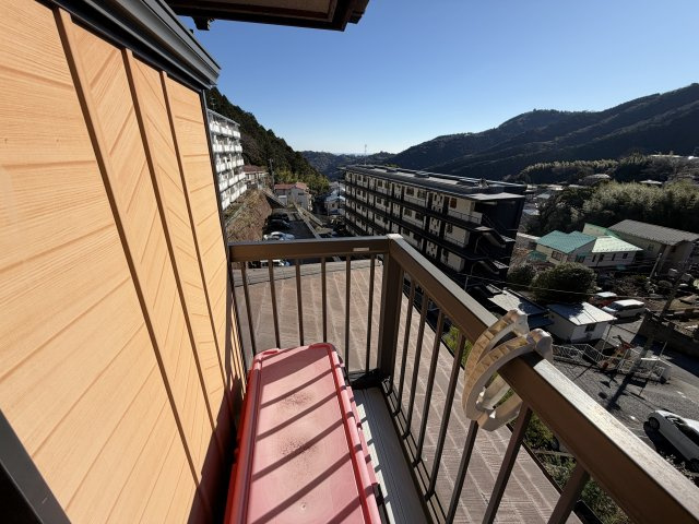 熱海市　山手町のバルコニー