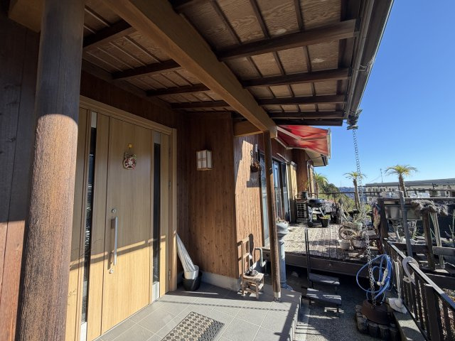 熱海市　山手町の玄関