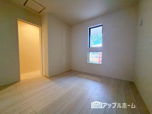 【新築住宅】さいたま市北区宮原町の洋室|居室は全室収納あり！たっぷりある収納活用でお部屋もキレイを保てます♪