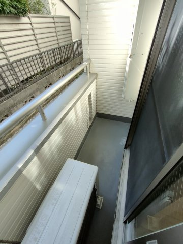 ラフィネY新河岸のバルコニー