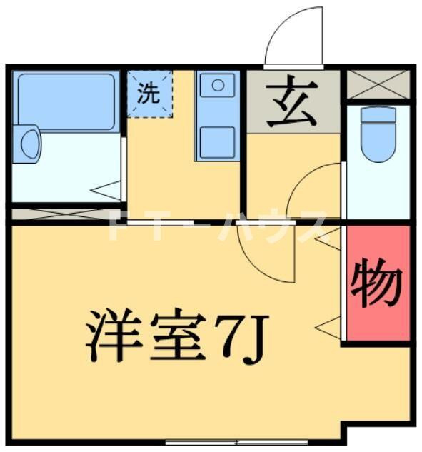 ドミールパスァパスの間取り