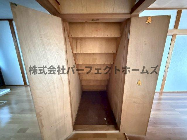 寿町戸建　賃貸の収納|収納スペース豊富です