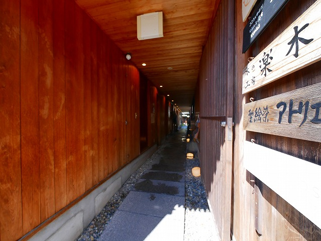 ならまち工房Ⅲのバルコニー