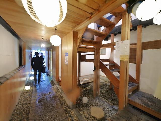 ならまち工房Ⅲのロビー