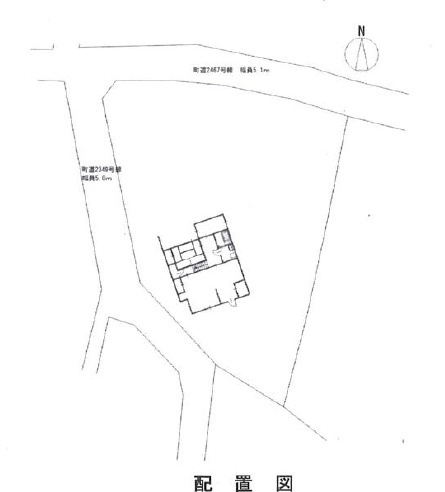 上里町長浜　中古1000の区画図