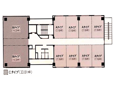 アイディエリアビル（ＩＤ　ＡＲＥＡ）の間取り