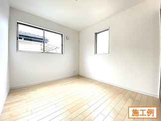 【内観：施工例】 | 相模原市南区相武台　新築分譲住宅　全6棟/今回販売6棟（1号棟） | 同施工会社施工例（洋室）