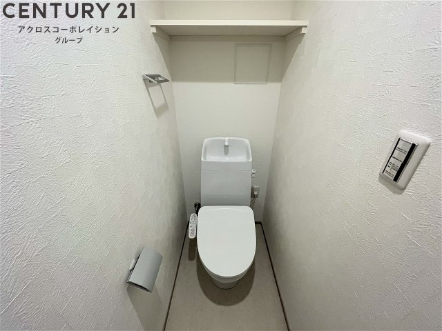 シンプルで使いやすいトイレです！