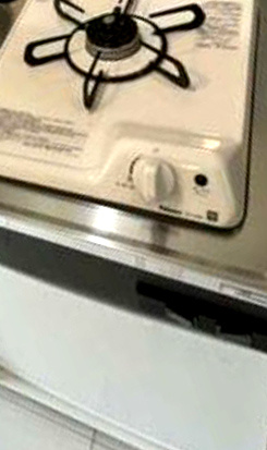 パルメゾン鷺宮のキッチン|ガスキッチン（同一仕様写真）