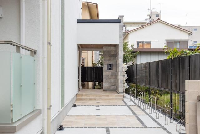 エルタスコート桜台のエントランス