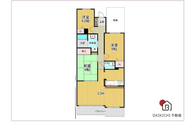 【間取り】 | ダイアパレス本庄