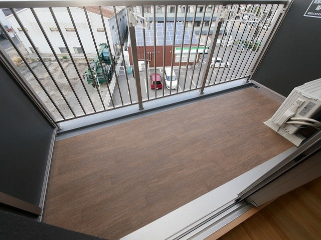 ドムス吉田のバルコニー