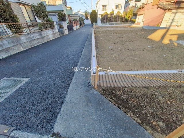 入間市宮前町・全2棟　新築一戸建　2号棟の前面道路含む現地写真|現地写真（2026年1月6日撮影）