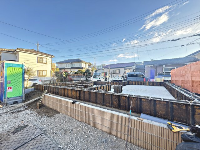 入間市宮前町・全2棟　新築一戸建　2号棟の外観|現地写真（2026年1月23日撮影）