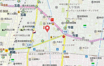 【地図】 | エスプレイス大阪城サウスコンフォート