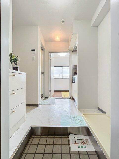 ミルフォード中井の玄関