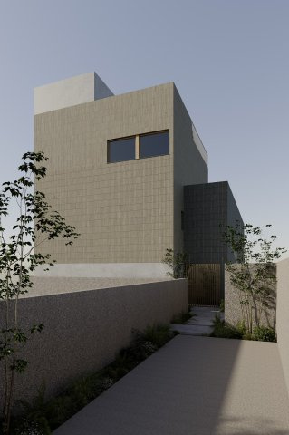 【完成予想図】 | B区画建物完成予想図