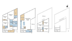 【参考プラン】 | LDK39帖以上+駐車3台+ウッドデッキ+ルーバル付5LLDK（建物面積289.40平米、建物価格17000万円）