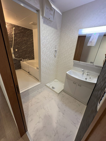 クレスト山本の洗面所