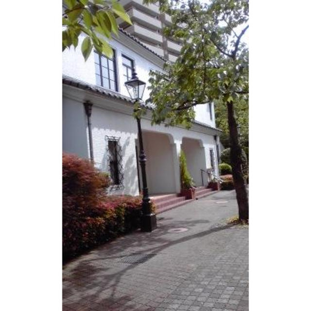 パークシティ本牧Ｇ棟のエントランス