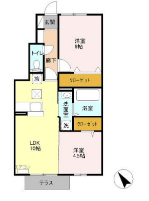 【間取り】 | アーク・ド・ルミエール