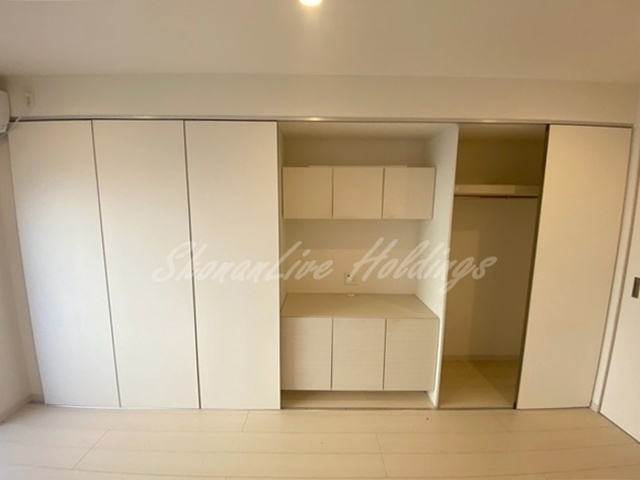 鎌倉市腰越のアパートの収納|洋服多い方にもおすすめ♪