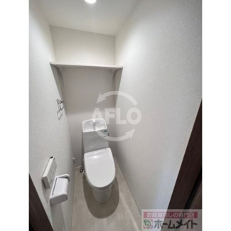 【トイレ】 | H-maison東住吉Ⅱ | H-maison東住吉Ⅱ　温水洗浄便座