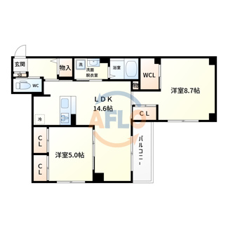 【間取り】 | YU-PALACE桑津　桑津小学校 | YU-PALACE桑津　間取り