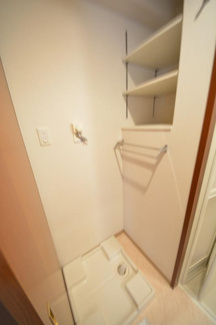 【洗面所】 | アリス・マナーガーデン谷町 | アリス・マナーガーデン谷町　洗濯機置き場